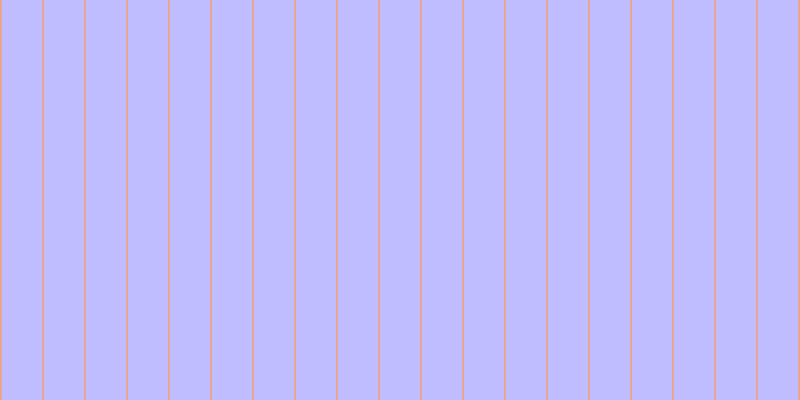 #bfbdff, #eba393 vertical lines, two pixels wide, forty pixels apart