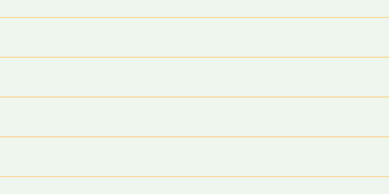 #bfdebd (25%), #fcd393 horizontal lines, two pixels wide, eighty pixels apart