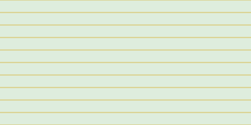 #bfdebd (50%), #dbd393 horizontal lines, four pixels wide, thirty-six pixels apart