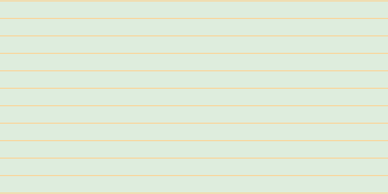 #bfdebd (50%), #fcd393 horizontal lines, two pixels wide, thirty-four pixels apart