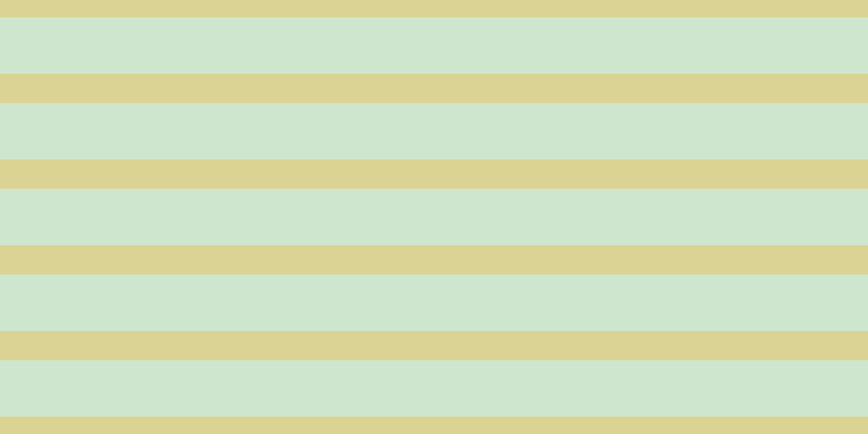 #bfdebd (75%), #dbd393 horizontal lines, twenty-seven pixels wide, fifty-two pixels apart