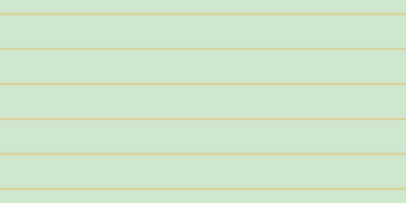 #bfdebd (75%), #dbd393 horizontal lines, four pixels wide, sixty-five pixels apart