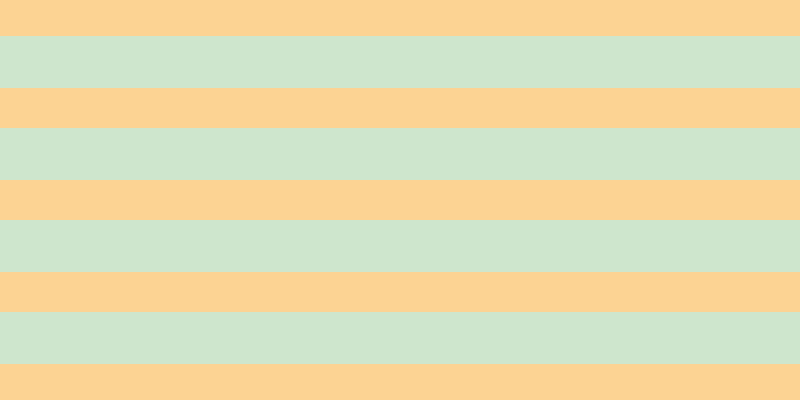 #bfdebd (75%), #fcd393 horizontal lines, forty pixels wide, fifty-two pixels apart