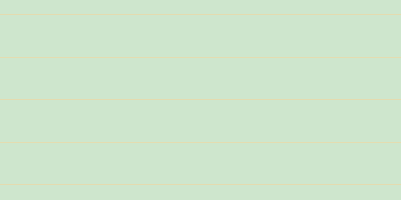 #bfdebd (75%), #fcd393 horizontal lines, one pixels wide, eighty-four pixels apart