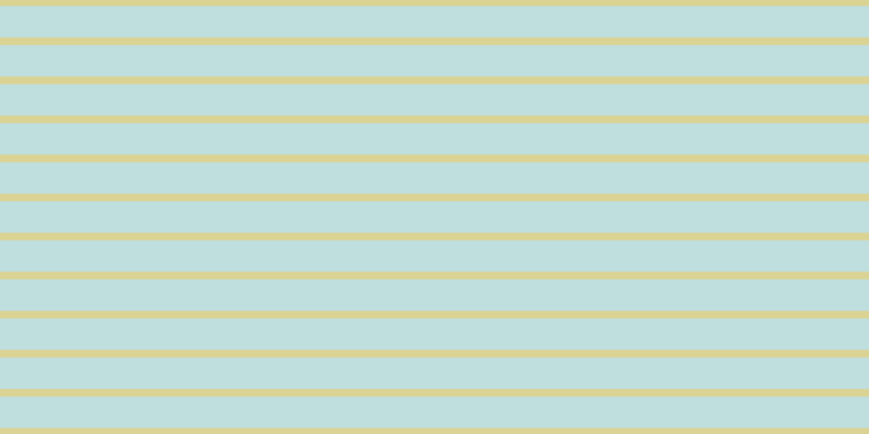 #bfdede, #dbd393 horizontal lines, seven pixels wide, twenty-nine pixels apart