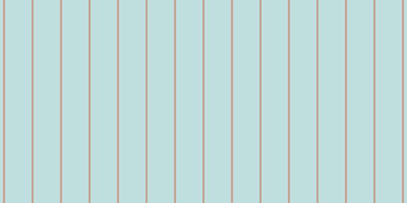 #bfdede, #caa393 vertical lines, four pixels wide, fifty-two pixels apart