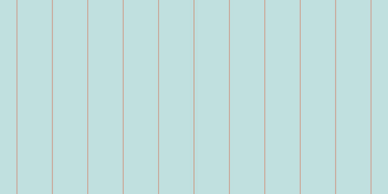 #bfdede, #caa393 vertical lines, two pixels wide, seventy-one pixels apart