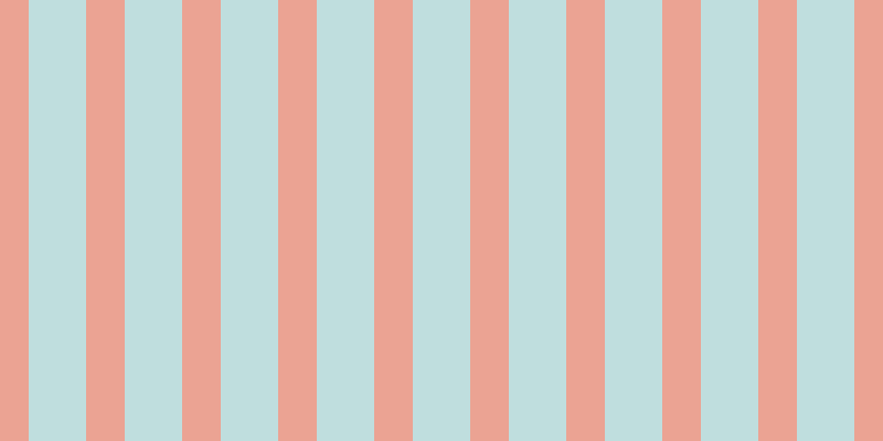 #bfdede, #eba393 vertical lines, thirty-five pixels wide, fifty-two pixels apart