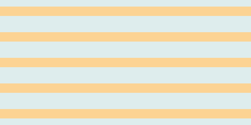 #bfdede (50%), #fcd393 horizontal lines, thirty pixels wide, fifty-two pixels apart