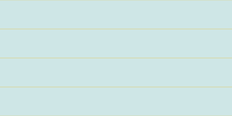 #bfdede (75%), #dbd393 horizontal lines, two pixels wide, ninety-eight pixels apart