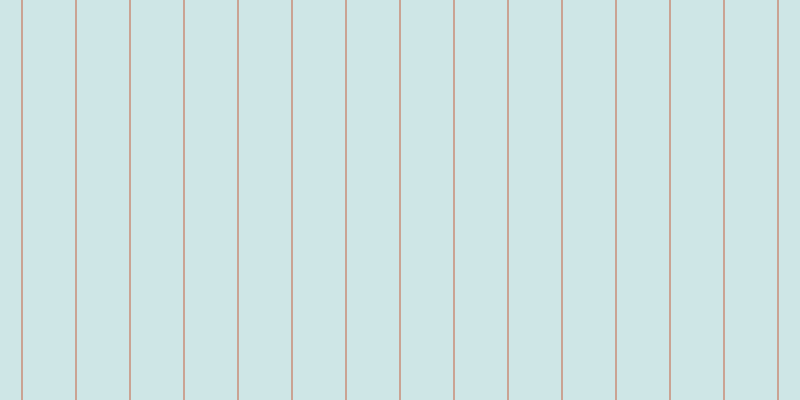 #bfdede (75%), #caa393 vertical lines, two pixels wide, fifty-two pixels apart