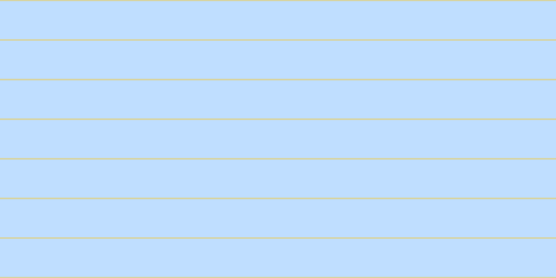 #bfdeff, #dbd393 horizontal lines, two pixels wide, fifty-five pixels apart