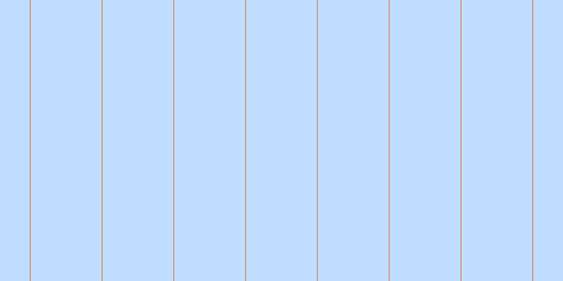#bfdeff, #caa393 vertical lines, two pixels wide, one hundred pixels apart