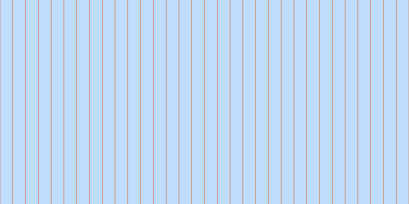 #bfdeff, #caa393 vertical lines, two pixels wide, twenty-three pixels apart