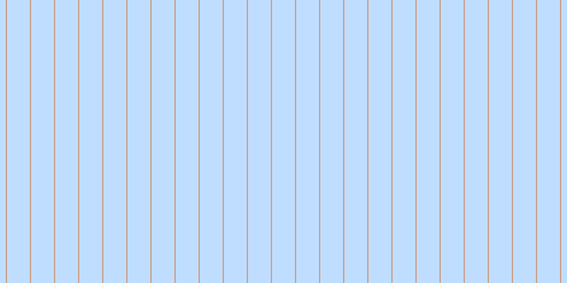 #bfdeff, #caa393 vertical lines, two pixels wide, thirty-two pixels apart