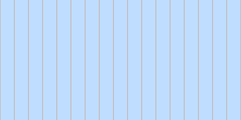 #bfdeff, #caa393 vertical lines, two pixels wide, forty-five pixels apart