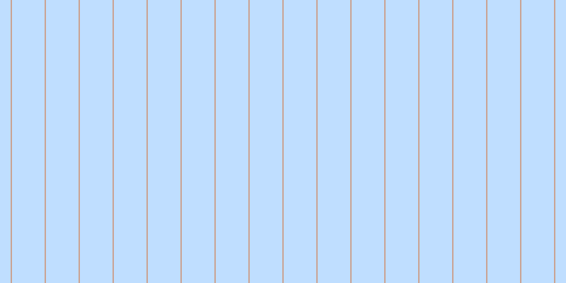 #bfdeff, #caa393 vertical lines, two pixels wide, forty-six pixels apart