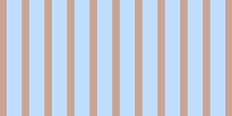 #bfdeff, #caa393 vertical lines, twenty-six pixels wide, fifty-two pixels apart