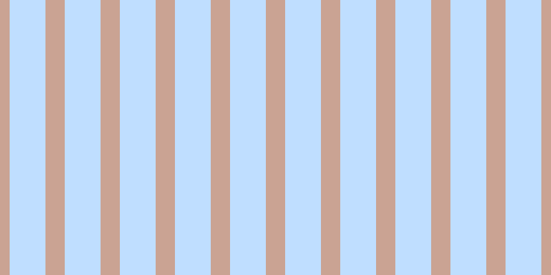 #bfdeff, #caa393 vertical lines, twenty-eight pixels wide, fifty-two pixels apart