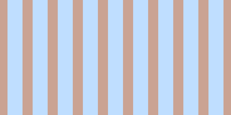 #bfdeff, #caa393 vertical lines, thirty-five pixels wide, fifty-two pixels apart