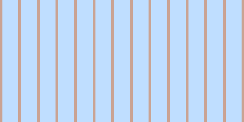 #bfdeff, #caa393 vertical lines, nine pixels wide, fifty-two pixels apart