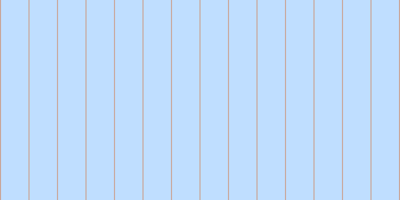 #bfdeff, #caa393 vertical lines, two pixels wide, fifty-five pixels apart