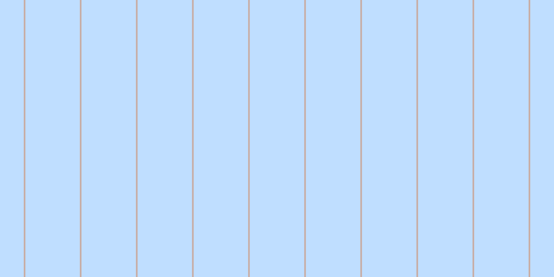 #bfdeff, #caa393 vertical lines, two pixels wide, seventy-nine pixels apart