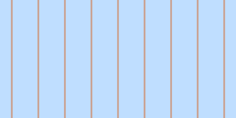 #bfdeff, #caa393 vertical lines, six pixels wide, eighty-four pixels apart