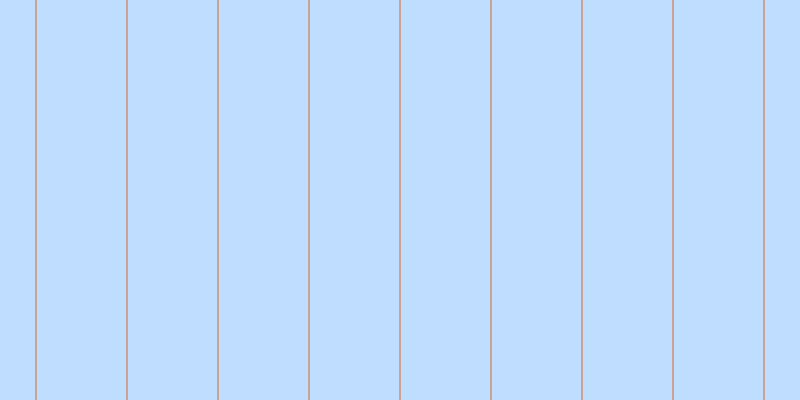 #bfdeff, #caa393 vertical lines, two pixels wide, eighty-nine pixels apart