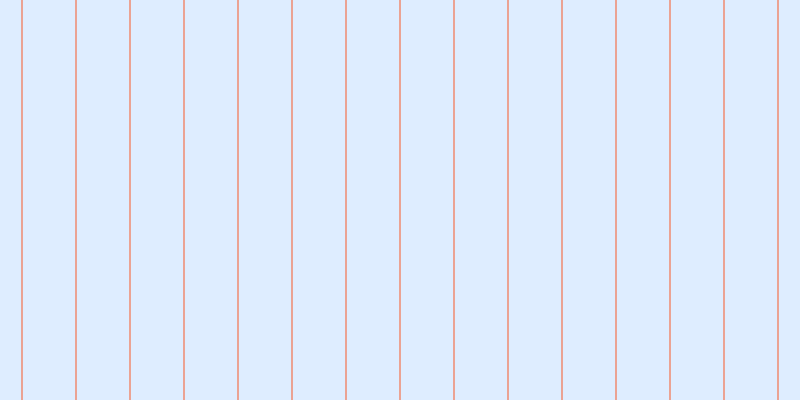 #bfdeff (50%), #eba393 vertical lines, two pixels wide, fifty-two pixels apart