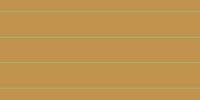 #c1944e, #78d393 horizontal lines, two pixels wide, one hundred pixels apart