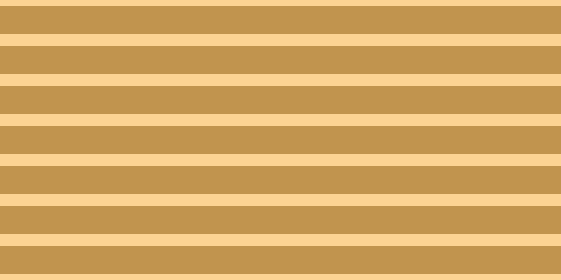 #c1944e, #fcd393 horizontal lines, seventeen pixels wide, forty pixels apart