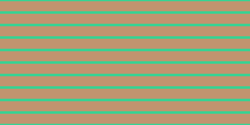 #c1946f, #36d393 horizontal lines, eight pixels wide, thirty-two pixels apart