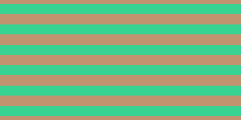 #c1946f, #36d393 horizontal lines, thirty-three pixels wide, thirty-five pixels apart