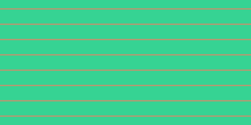 #c1946f, #36d393 horizontal lines, forty-five pixels wide, four pixels apart