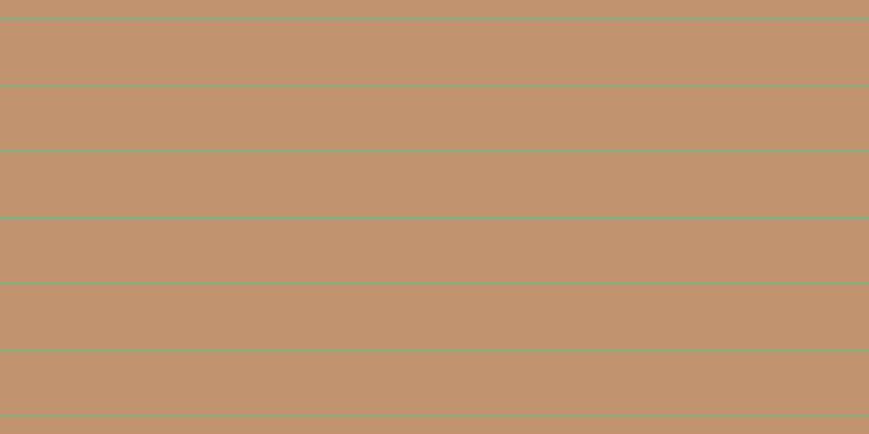 #c1946f, #36d393 horizontal lines, one pixels wide, sixty pixels apart