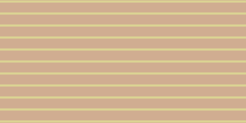 #c1946f (75%), #dbd393 horizontal lines, seven pixels wide, thirty-two pixels apart