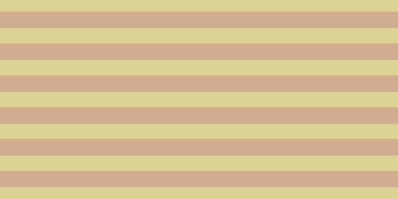 #c1946f (75%), #dbd393 horizontal lines, thirty-one pixels wide, thirty-three pixels apart