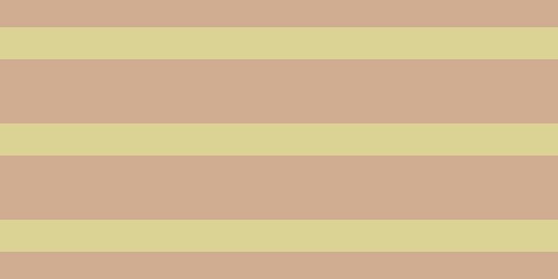 #c1946f (75%), #dbd393 horizontal lines, forty-six pixels wide, ninety-two pixels apart