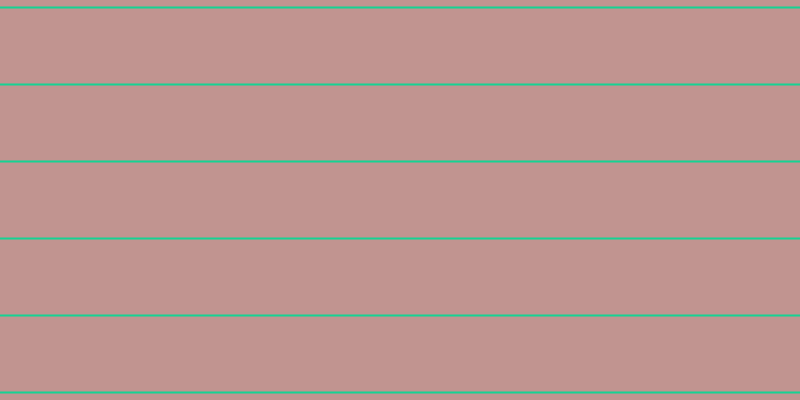 #c19490, #15d393 horizontal lines, two pixels wide, seventy-five pixels apart