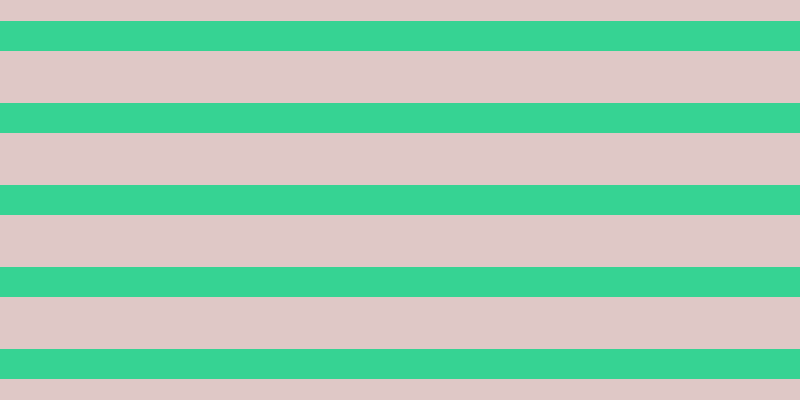 #c19490 (50%), #36d393 horizontal lines, thirty pixels wide, fifty-two pixels apart