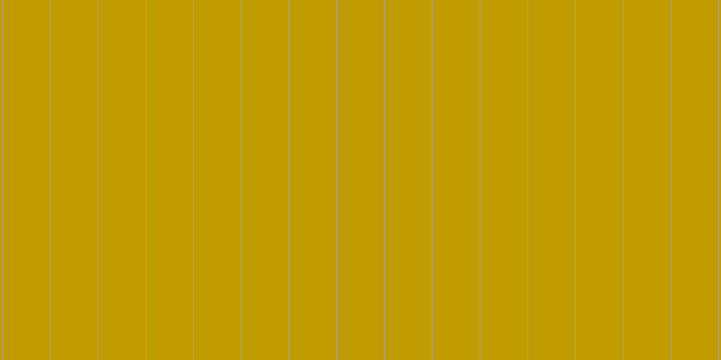 #c19c00, #a9a393 vertical lines, one pixels wide, fifty-two pixels apart