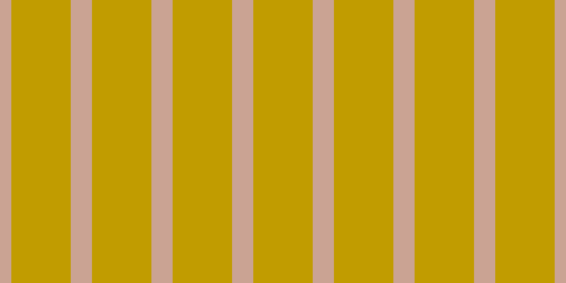 #c19c00, #caa393 vertical lines, thirty pixels wide, eighty-four pixels apart
