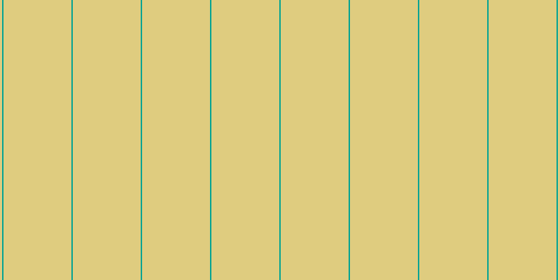 #c19c00 (50%), #04a393 vertical lines, two pixels wide, ninety-seven pixels apart