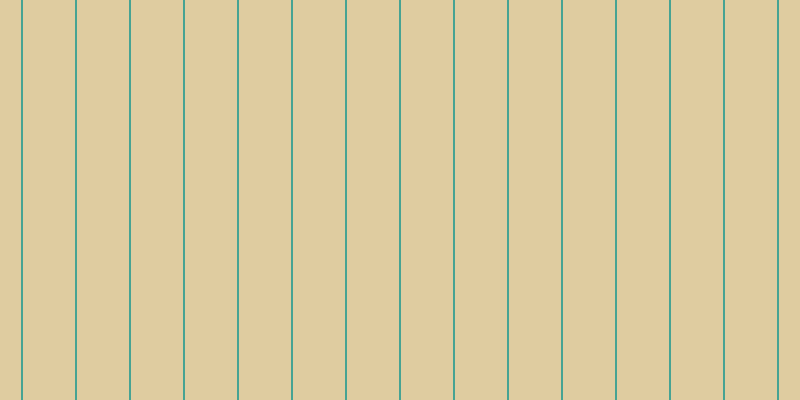 #c19c42 (50%), #46a393 vertical lines, two pixels wide, fifty-two pixels apart