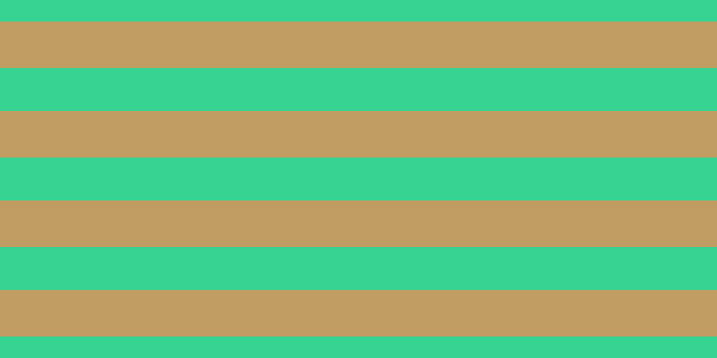 #c19c63, #36d393 horizontal lines, forty-eight pixels wide, fifty-two pixels apart