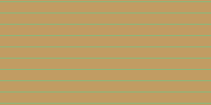 #c19c63, #57d393 horizontal lines, two pixels wide, forty-one pixels apart