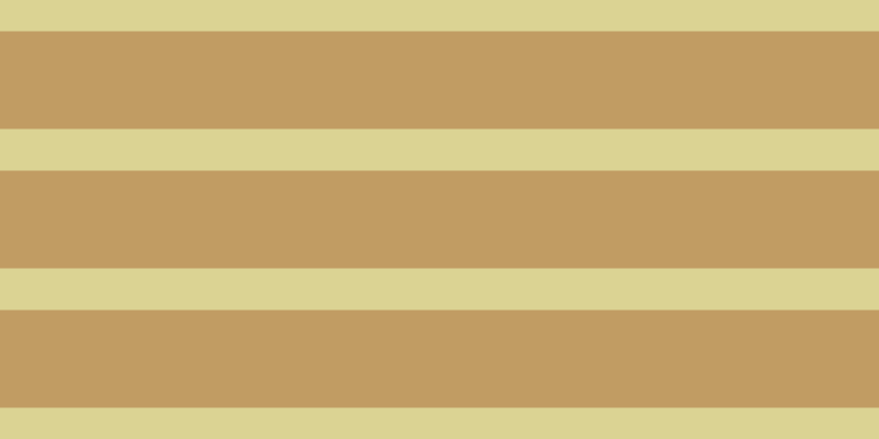 #c19c63, #dbd393 horizontal lines, thirty-eight pixels wide, eighty-nine pixels apart