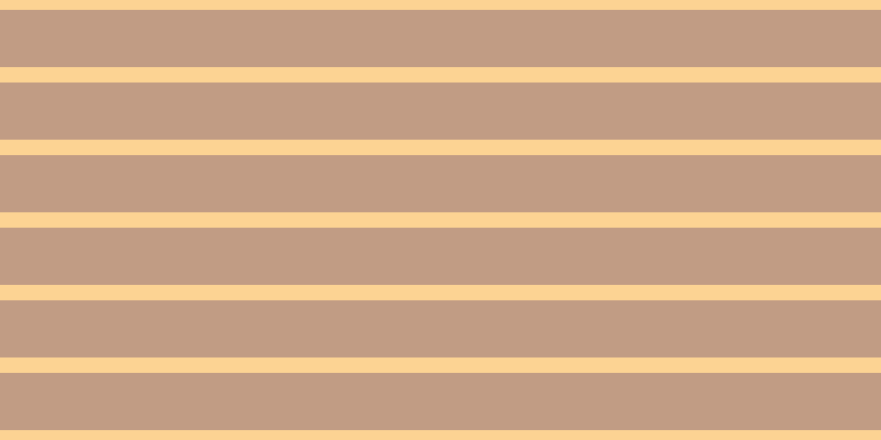 #c19c84, #fcd393 horizontal lines, fourteen pixels wide, fifty-two pixels apart