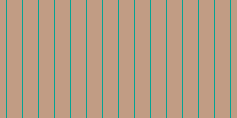 #c19c84, #04a393 vertical lines, two pixels wide, fifty-two pixels apart